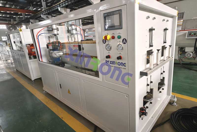 PE20-110管材生产线供应到非洲