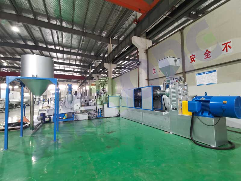 PE/PP塑料回收的造粒方式