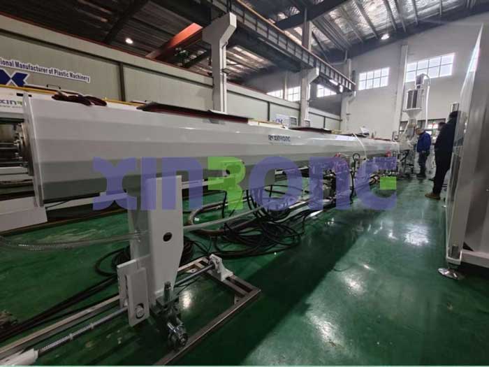 我司PE110与PE250生产线顺利交付中东长期合作伙伴